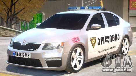 Skoda Octavia Police für GTA 4