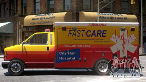 Ambulance City Hall Hospital FastCare pour GTA 4