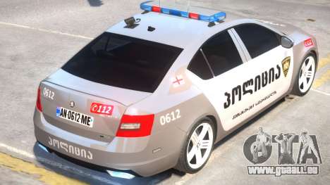 Skoda Octavia Police pour GTA 4
