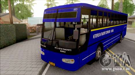 Metropolitan Trans Wilofield Blue Bus pour GTA San Andreas