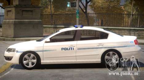 Volkswagen Passat Police pour GTA 4