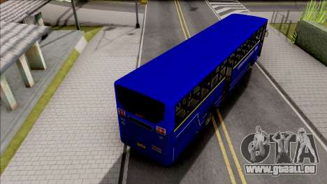 Metropolitan Trans Wilofield Blue Bus pour GTA San Andreas