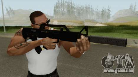 Bullpup Rifle (With Silencer V1) GTA V pour GTA San Andreas