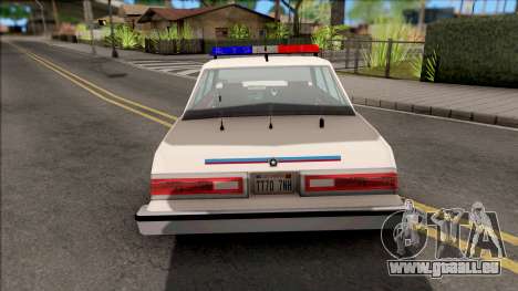 Dodge Diplomat 1989 Hometown Police für GTA San Andreas