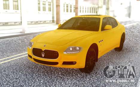 Maserati Quattroporte V30 pour GTA San Andreas