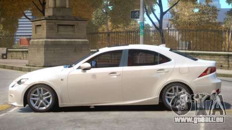 Lexus IS 350 V1 pour GTA 4