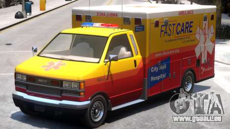 Ambulance City Hall Hospital FastCare für GTA 4