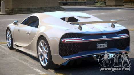 2017 Bugatti Chiron v1.1 pour GTA 4