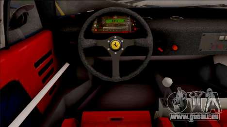 Ferrari F40 LM 1989 für GTA San Andreas