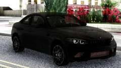 BMW M2 Competition Coupe 2019 Black für GTA San Andreas