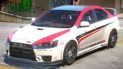 Mitsubishi Lancer Evo X PJ4 für GTA 4