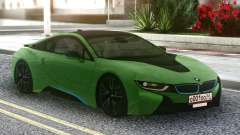 BMW I8 2018 Green für GTA San Andreas