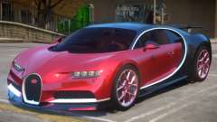 2017 Bugatti Chiron wheel red pour GTA 4