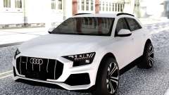 Audi Q8 2019 White für GTA San Andreas