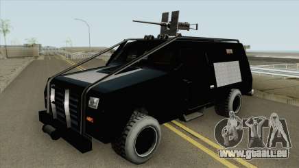 HVY RAID FBI Truck pour GTA San Andreas
