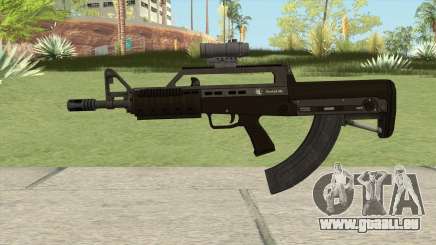 Bullpup Rifle (With Scope V2) GTA V pour GTA San Andreas