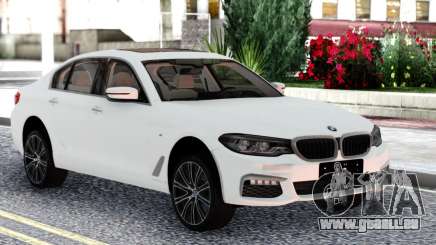 BMW 540i G30 White Sedan pour GTA San Andreas