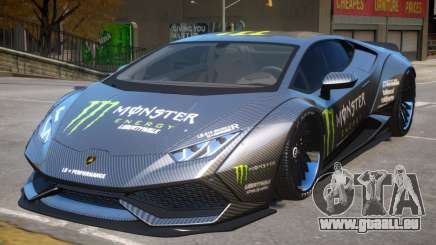 Lamborghini Huracan PJ Monster für GTA 4