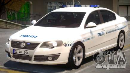 Volkswagen Passat Police für GTA 4