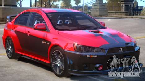 Lancer Evolution X FQ400 PJ6 für GTA 4