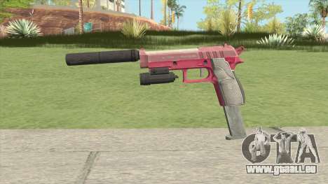 Hawk And Little Pistol GTA V (Pink) V3 für GTA San Andreas