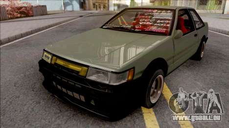 Toyota AE86 Levin Coupe Vision TopTeen für GTA San Andreas