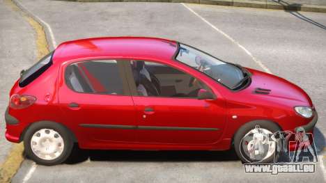 Peugeot 206 V2 pour GTA 4