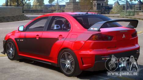 Lancer Evolution X FQ400 PJ6 für GTA 4