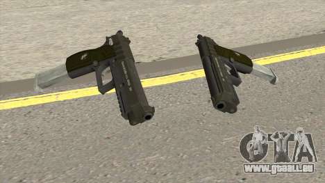 Hawk And Little Pistol GTA V (Green) V2 pour GTA San Andreas