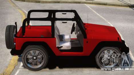 Jeep Wrangler V1 pour GTA 4