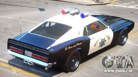 1969 Shelby GT500 Police für GTA 4