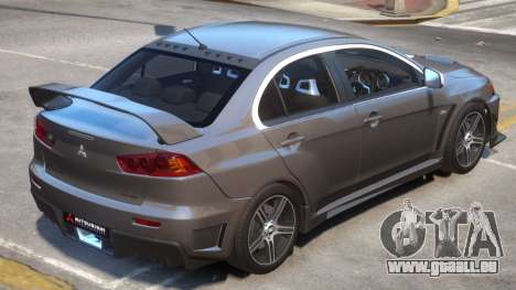 Lancer Evolution X FQ400 PJ1 pour GTA 4