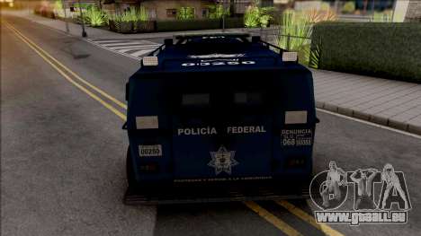 Lenco Bearcat G3 Policia Federal pour GTA San Andreas