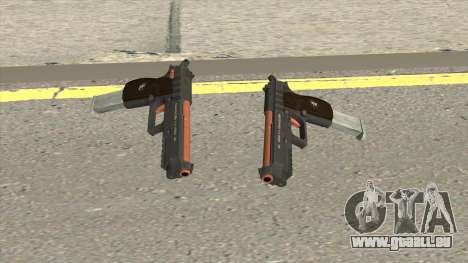 Hawk And Little Pistol GTA V (Orange) V2 für GTA San Andreas