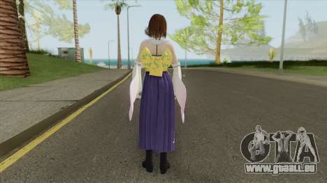 Yuna FFX (Dissidia Final Fantasy) für GTA San Andreas