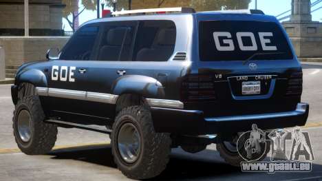 Toyota Land Cruiser Police pour GTA 4