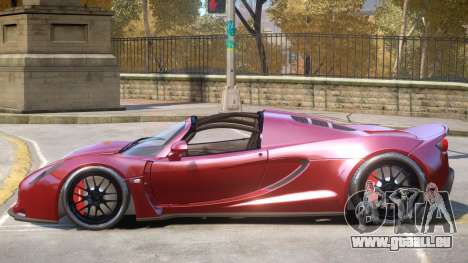 Hennessey Venom GT Roadster pour GTA 4