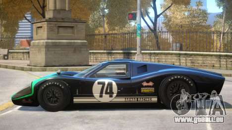 1967 Ford GT40 V1 PJ8 pour GTA 4