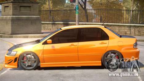 Mitsubitsi Lancer Evolution VIII V1.2 pour GTA 4