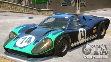 1967 Ford GT40 V1 PJ8 pour GTA 4