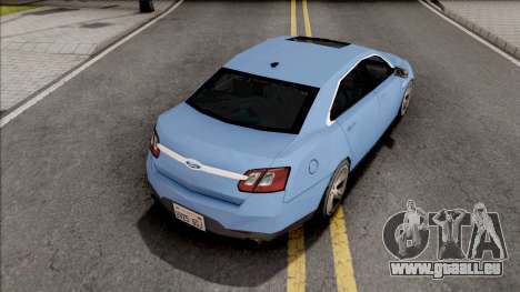 Ford Taurus 2011 Lowpoly pour GTA San Andreas
