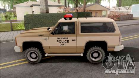 Police Ranger Hawkins PD from Stranger Things pour GTA San Andreas