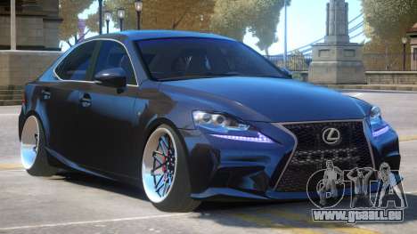 Lexus IS 350 V1.1 pour GTA 4