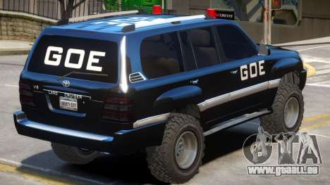 Toyota Land Cruiser Police für GTA 4