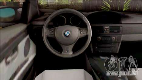 BMW M3 E92 2008 pour GTA San Andreas