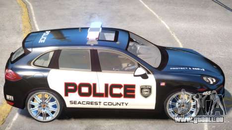 Porsche Cayenne Police pour GTA 4