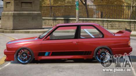 1990 BMW M3 PJ pour GTA 4