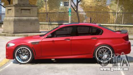 BMW M5 F10 R1 pour GTA 4