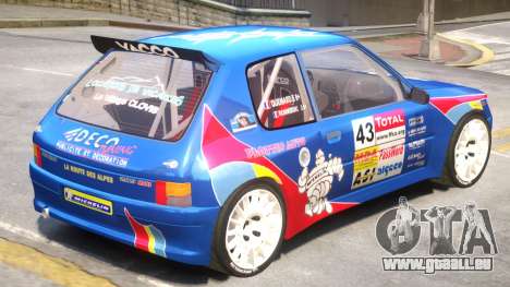 Peugeot 205 V1 PJ für GTA 4