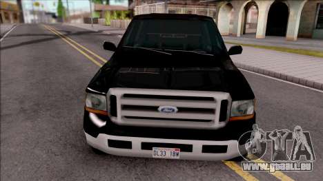 Ford Excursion SWAT Low Poly für GTA San Andreas